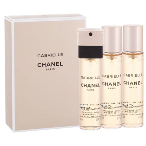 chanel gabrielle twist and spray refill|chanel chance 3x20ml refills.